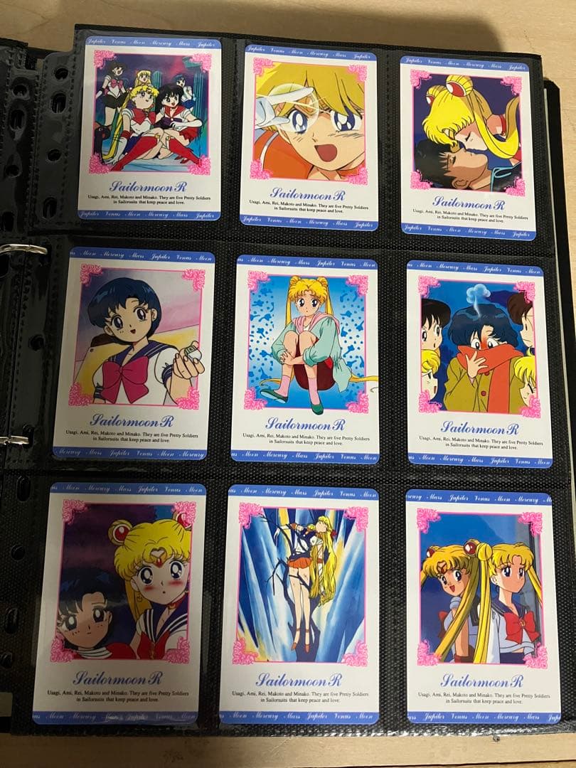 セーラームーンカード　ヒーローコレクション　1弾　ノーマル144枚+キラ12枚