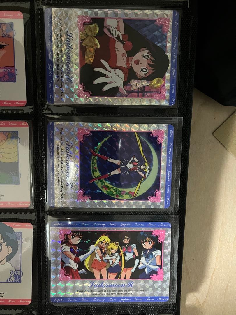セーラームーンカード　ヒーローコレクション　1弾　ノーマル144枚+キラ12枚