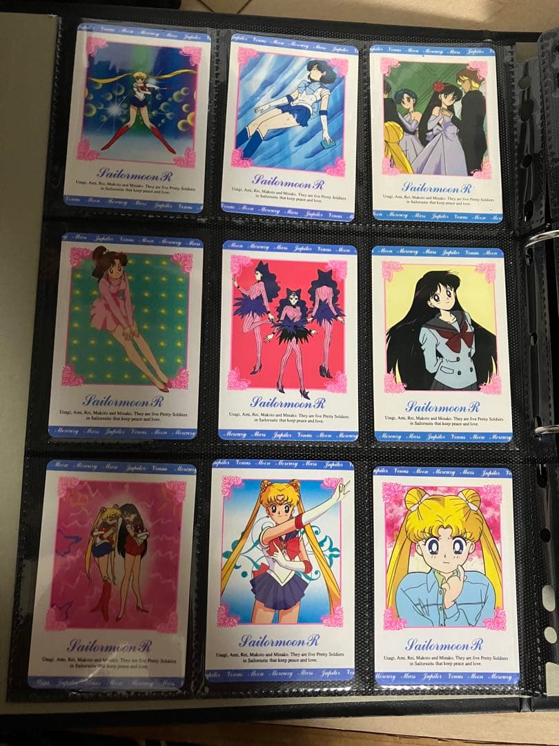 セーラームーンカード　ヒーローコレクション　1弾　ノーマル144枚+キラ12枚