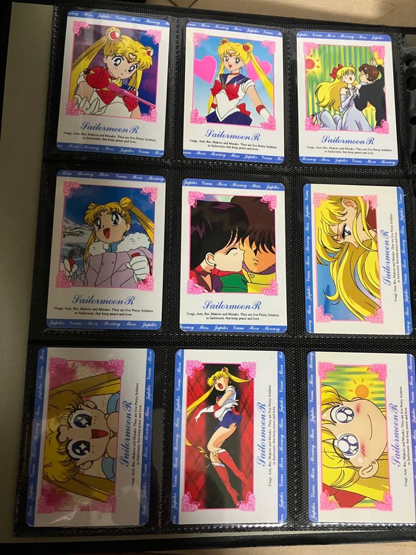 セーラームーンカード　ヒーローコレクション　1弾　ノーマル144枚+キラ12枚