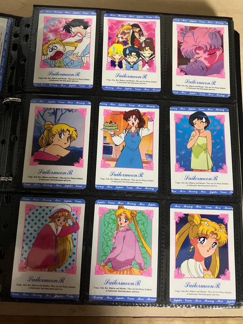 セーラームーンカード　ヒーローコレクション　1弾　ノーマル144枚+キラ12枚