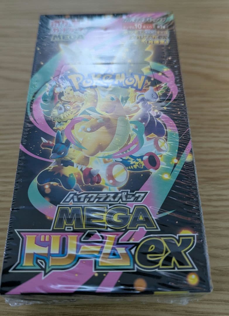 【シュリンク付】ポケモンカードゲーム MEGAドリームEX　1BOX