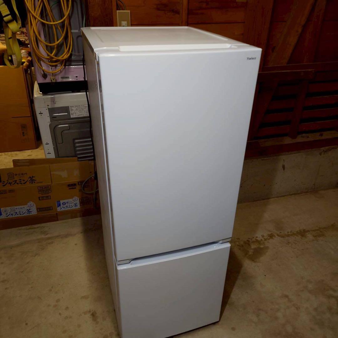 【美品】ヤマダ電機　2ドア冷蔵庫　2023年製　北陸のみ送料無料