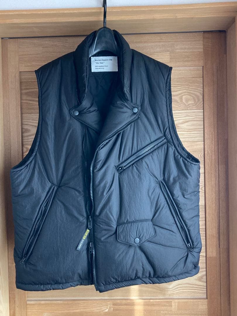 【試着のみ・極美品】mountain research M.J. vestベスト
