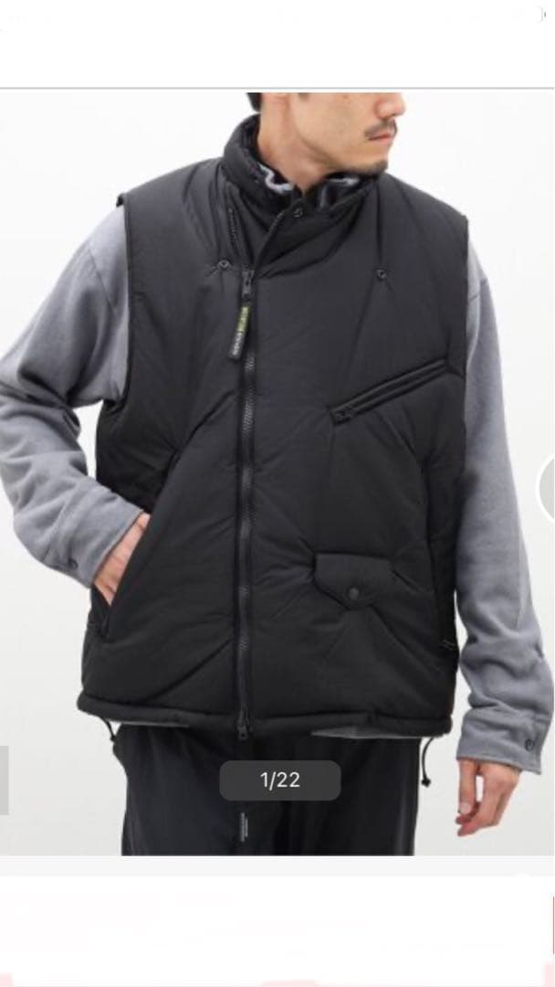 【試着のみ・極美品】mountain research M.J. vestベスト