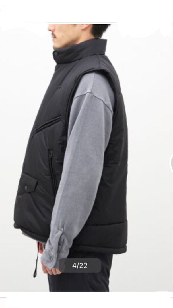 【試着のみ・極美品】mountain research M.J. vestベスト