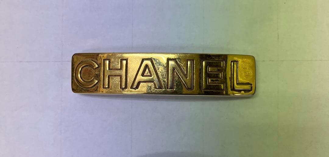 中古　CHANEL ヘアアクセサリー　バレッタ