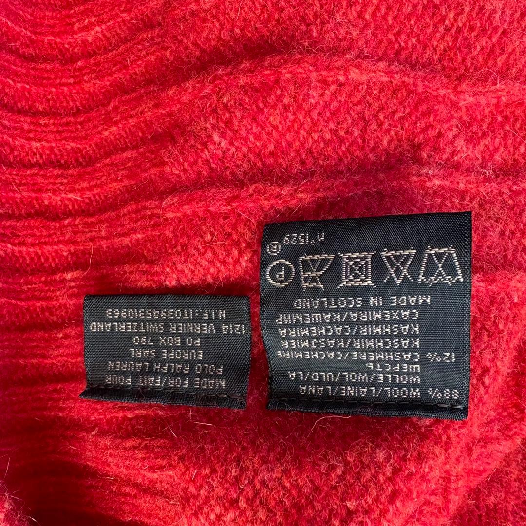 90s Ralph Lauren ラルフローレン　カシミヤ　ウール　ニット