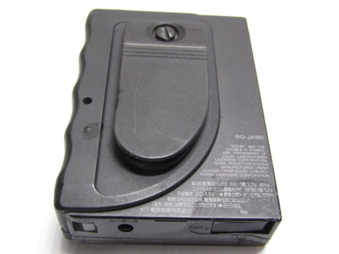 T0777 Panasonic RQ-JA180カセットテーププレーヤー