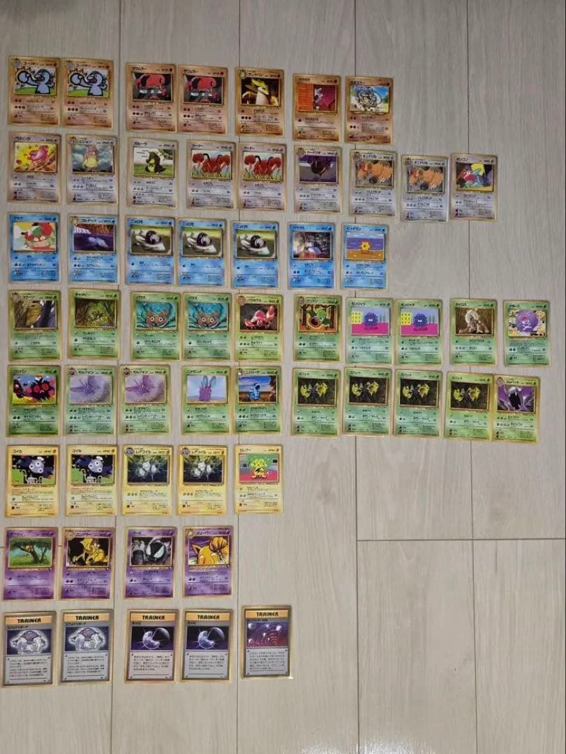 ポケモンカード　旧裏　拡張シート　まとめ売り　57枚