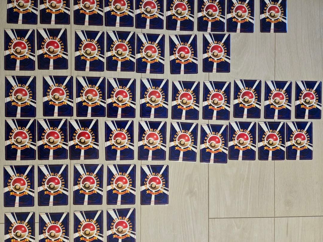 ポケモンカード　旧裏　拡張シート　まとめ売り　57枚