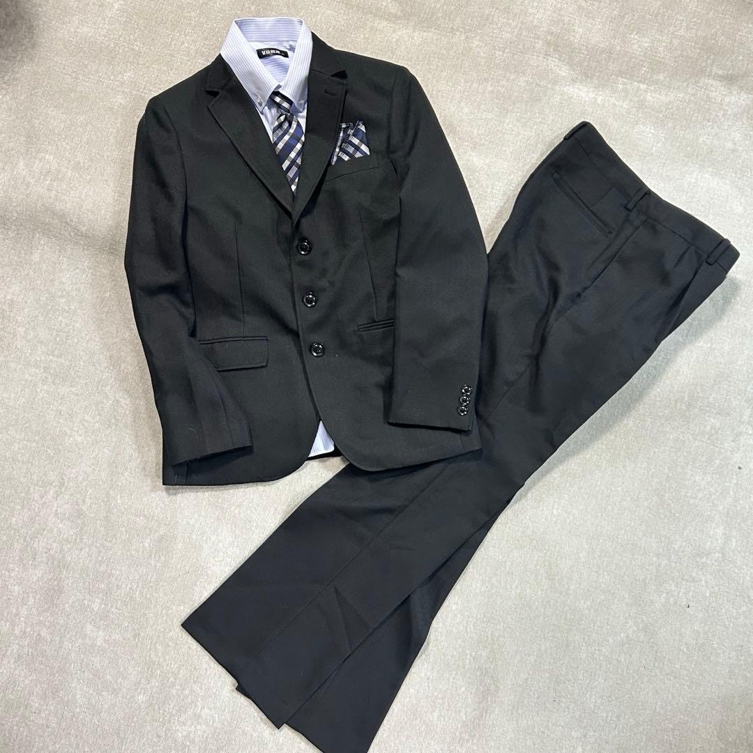 美品【ヒロミチナカノ】男の子フォーマルスーツ　5点セット　セットアップ　160