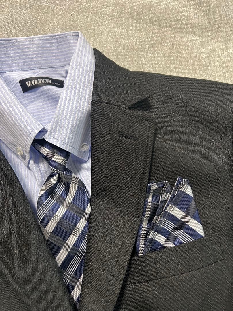 美品【ヒロミチナカノ】男の子フォーマルスーツ　5点セット　セットアップ　160