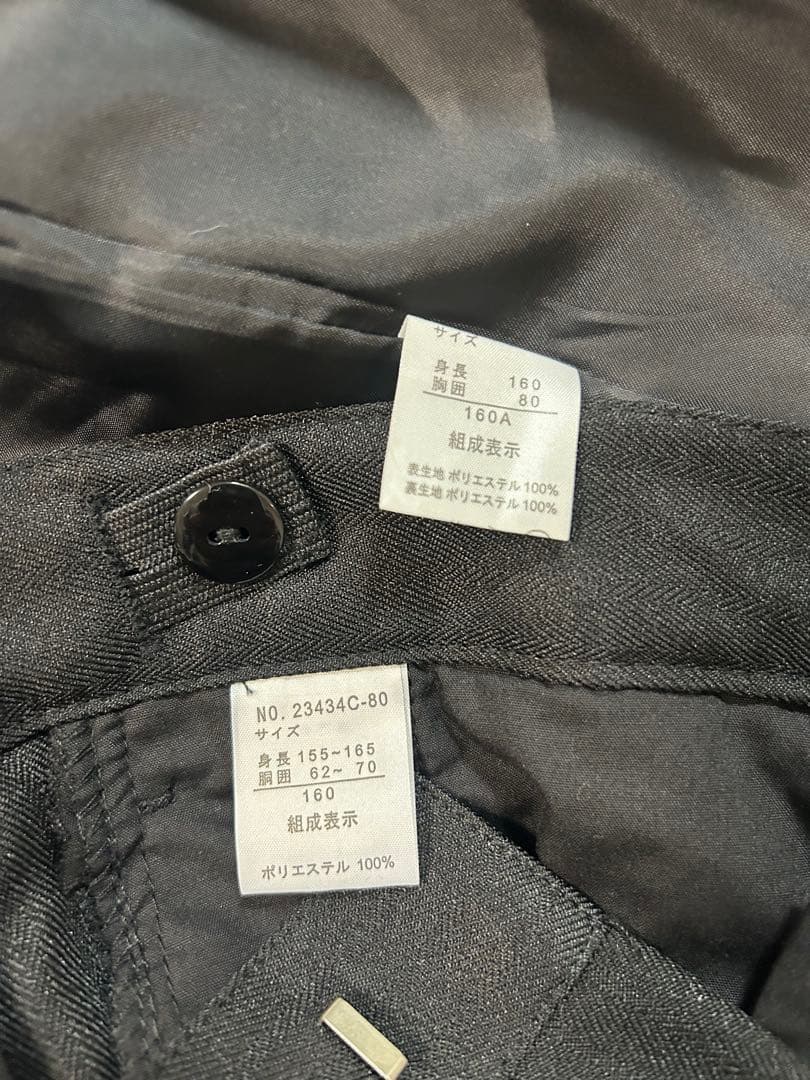 美品【ヒロミチナカノ】男の子フォーマルスーツ　5点セット　セットアップ　160