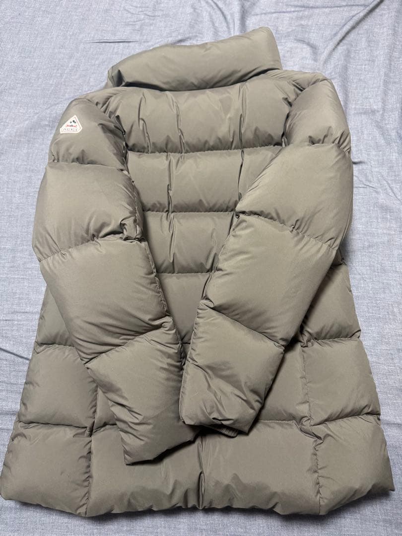 週末セール 美品 新品同様PYRENEES ダウンジャケット カーキ メンズ