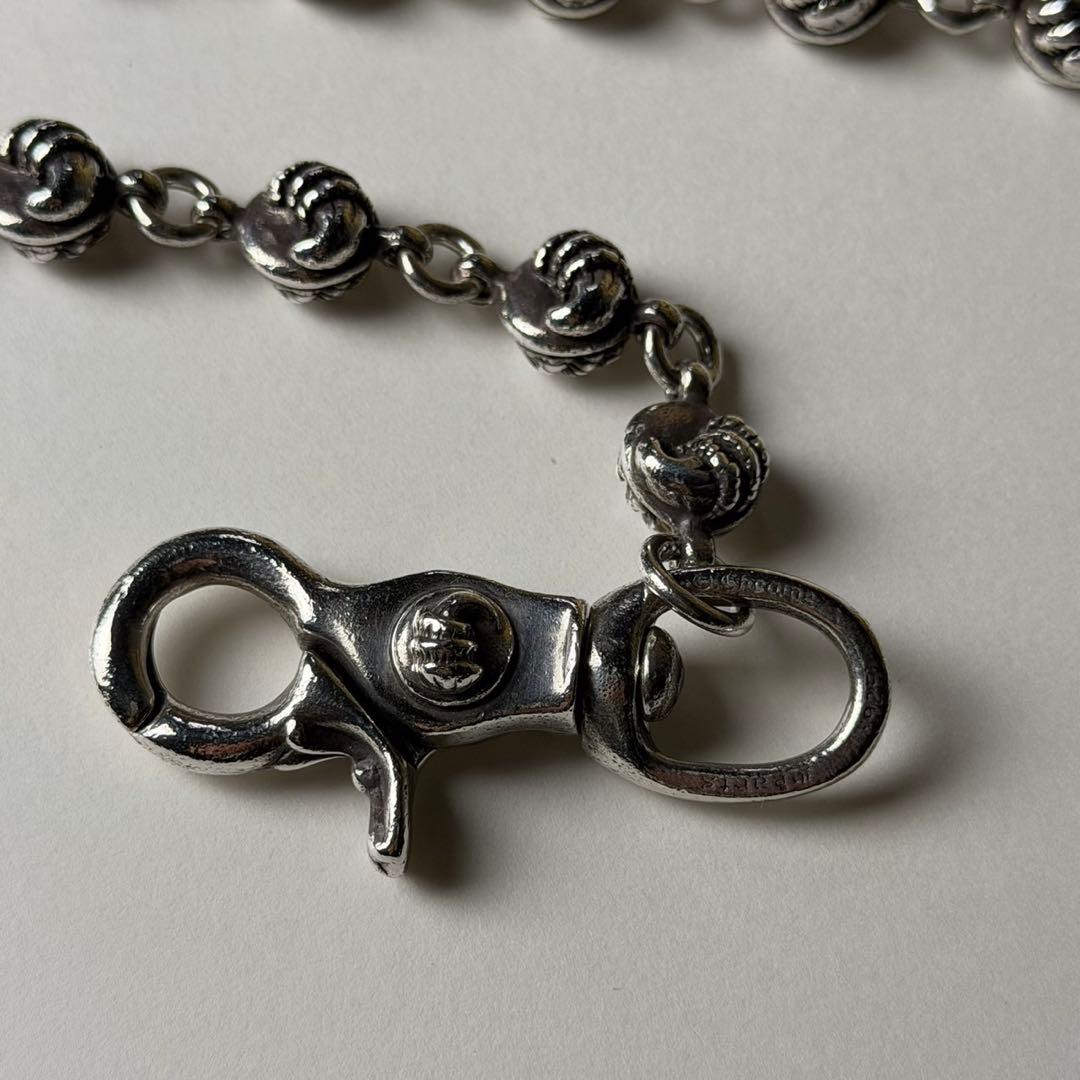 廃盤 CHROMEHEARTS ウォレットチェーン クローボール 【訳あり】