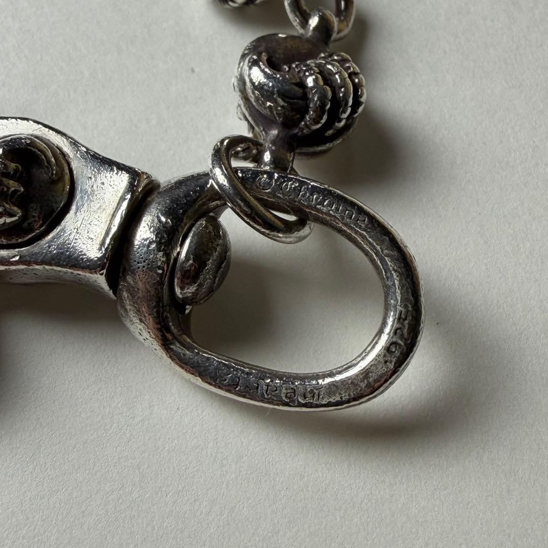 廃盤 CHROMEHEARTS ウォレットチェーン クローボール 【訳あり】
