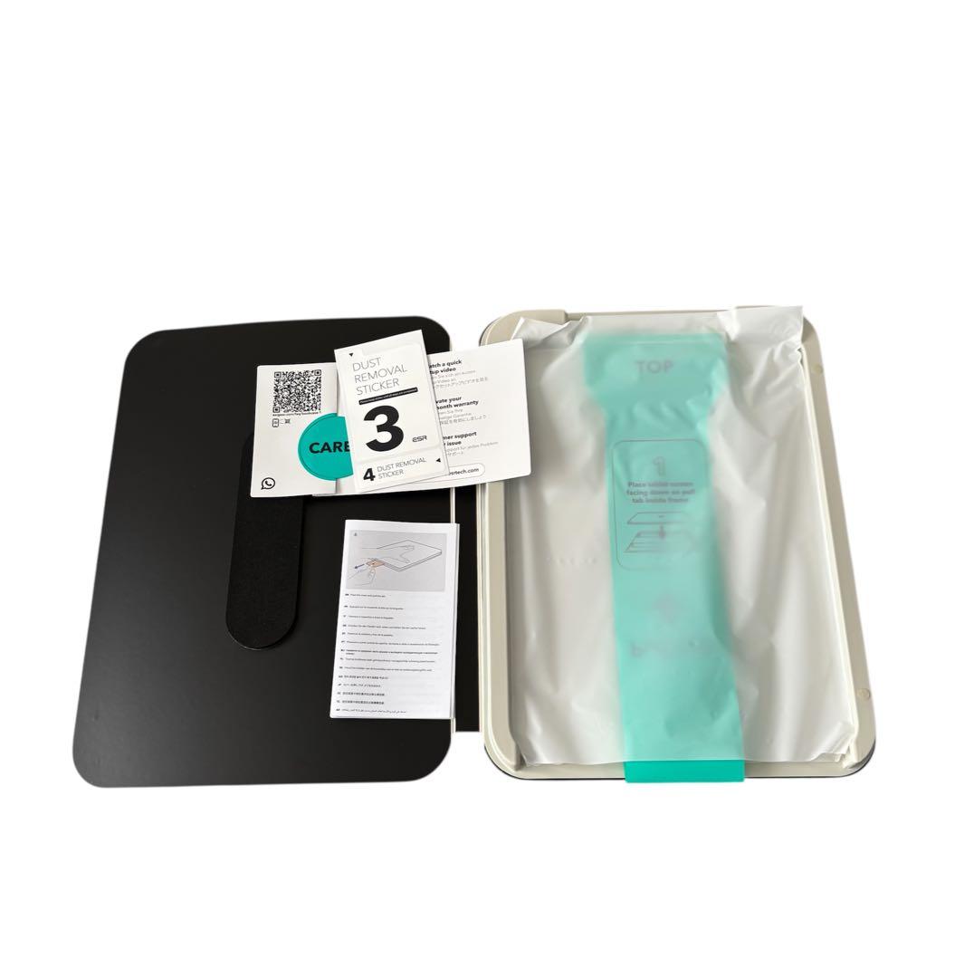 iPad A16本体 ESR強化ガラス 128GB Wi-Fiモデル ブルー