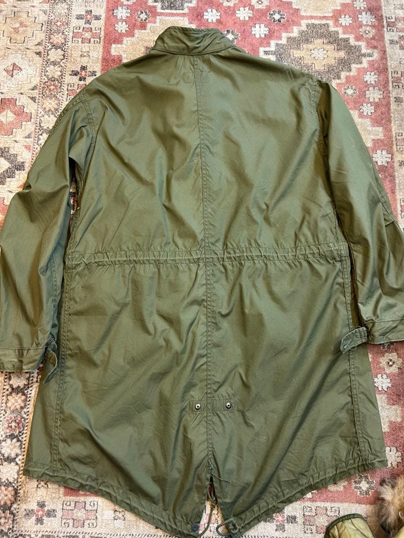 スペシャルビンテージ 70s M-65 XS アルミジップ コヨーテファー