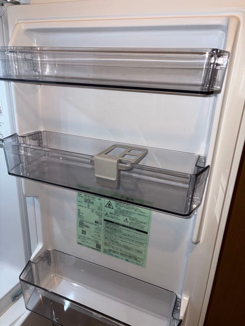 【超美品】2025年製　東芝　TOSHIBA冷蔵庫　GR-W15BZ1