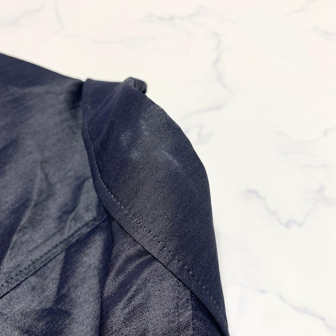 希少 ヴェルサーチ スーツ セットアップ メデューサ ブルー 48 光沢感