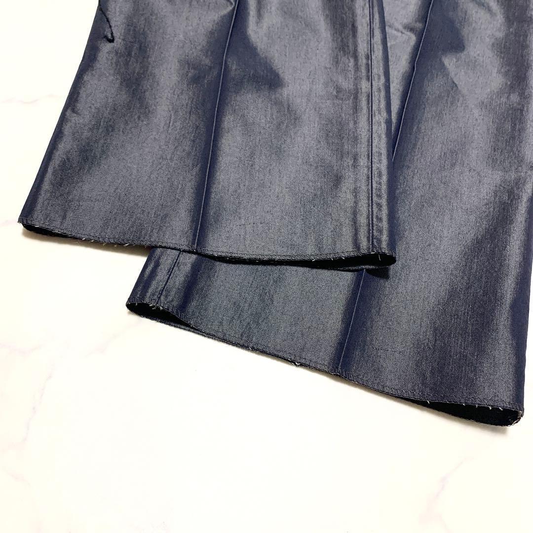 希少 ヴェルサーチ スーツ セットアップ メデューサ ブルー 48 光沢感