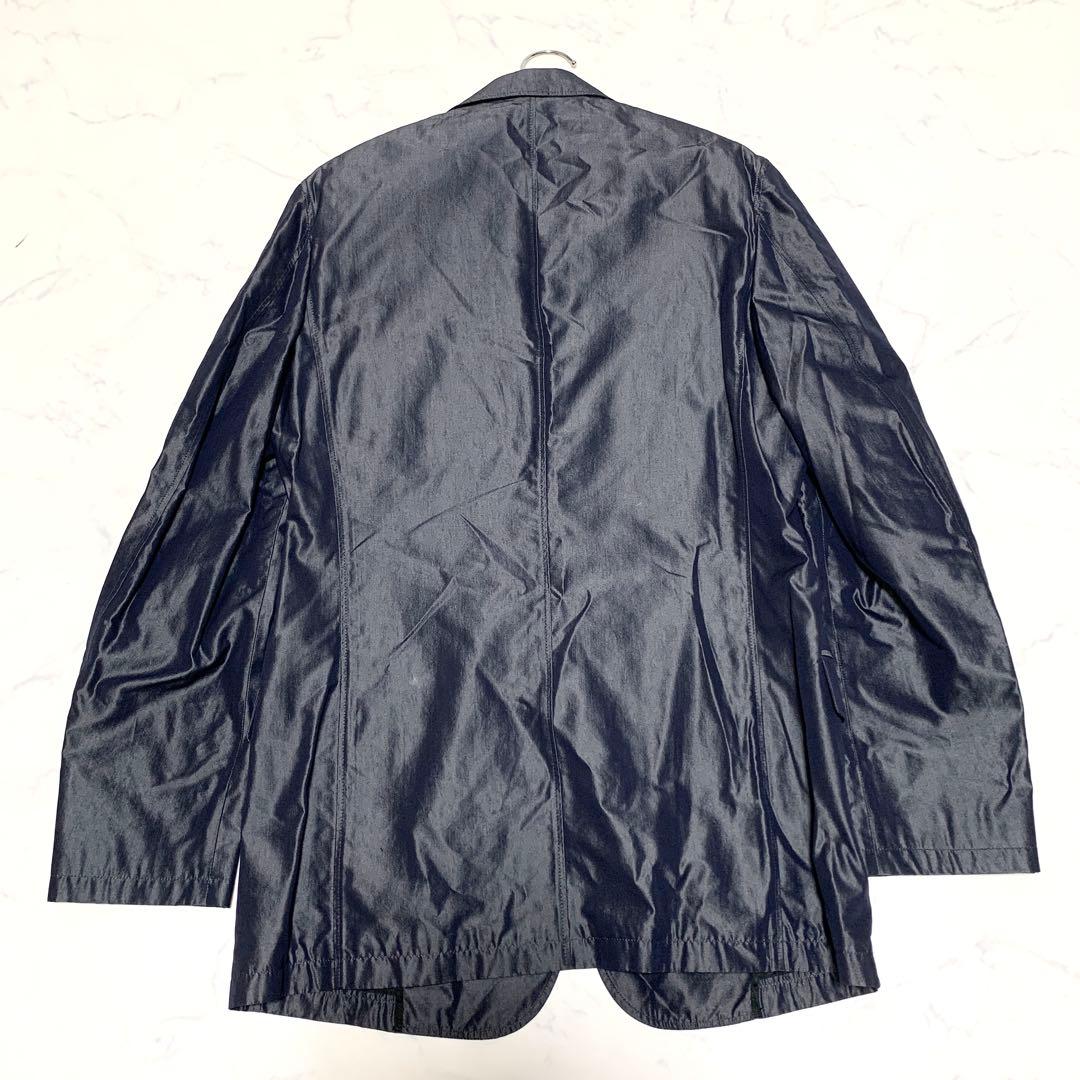 希少 ヴェルサーチ スーツ セットアップ メデューサ ブルー 48 光沢感