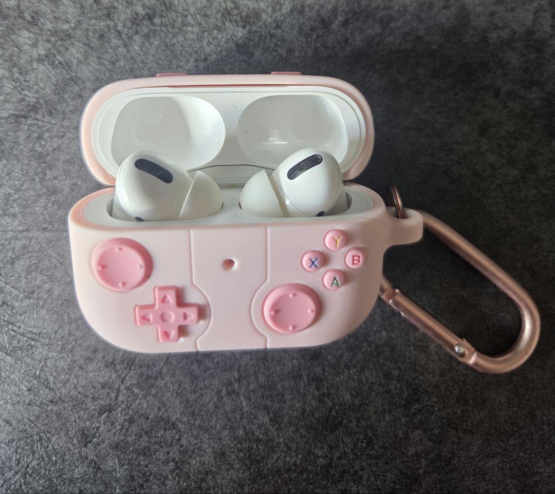 AirPods　Pro1 第１世代　本体 ゲームコントローラー風ケース付き