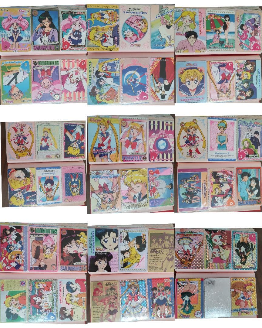 セーラームーン カード　165枚
