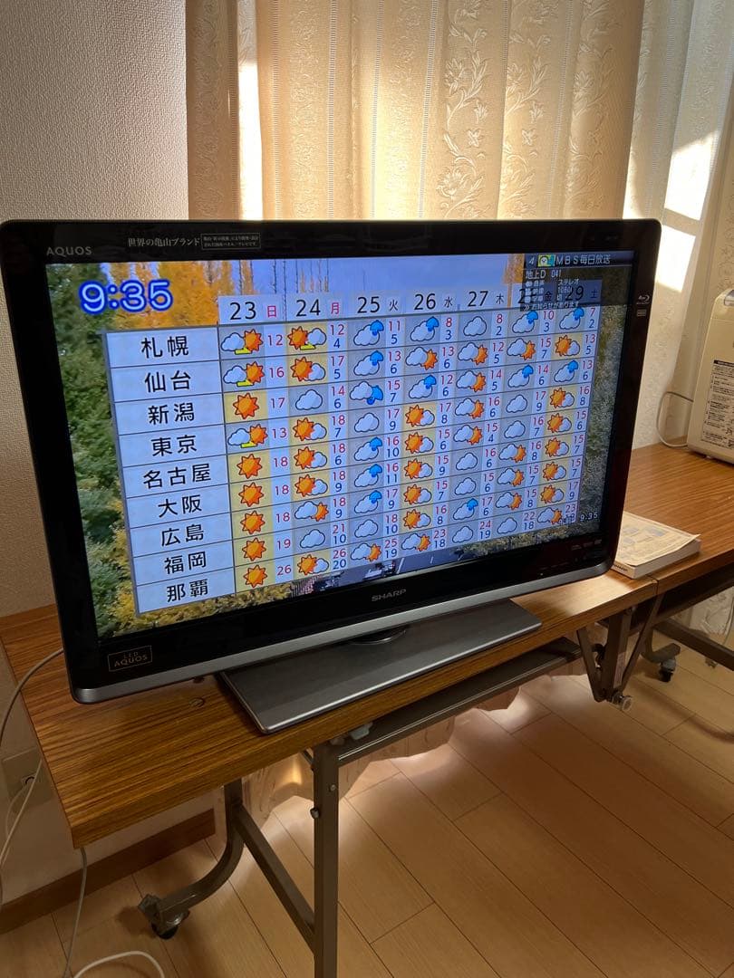 SHARP　シャープ 　液晶テレビ LC-32DR3 説明書　リモコン付き