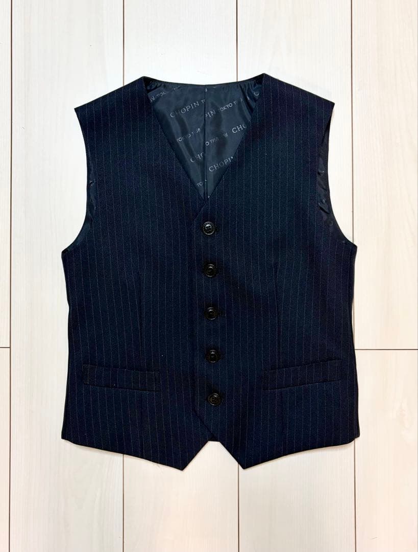 新品未使用品　CHOPIN 150 ベスト付きフォーマルスーツブラック