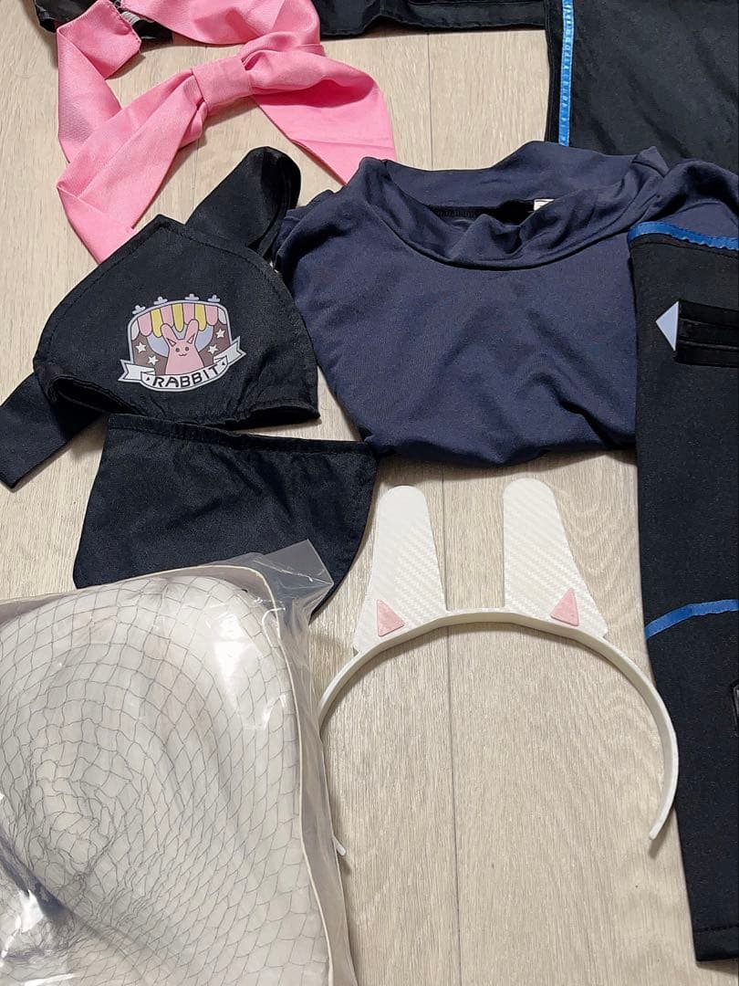 ブルーアーカイブ　月雪みやこ コスプレ衣装 ウィッグ フルセット