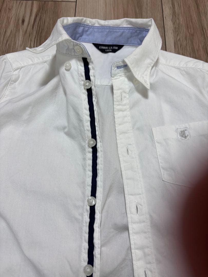 コムサイズム　入学式　スーツ　男の子フォーマルスーツ 120 紺