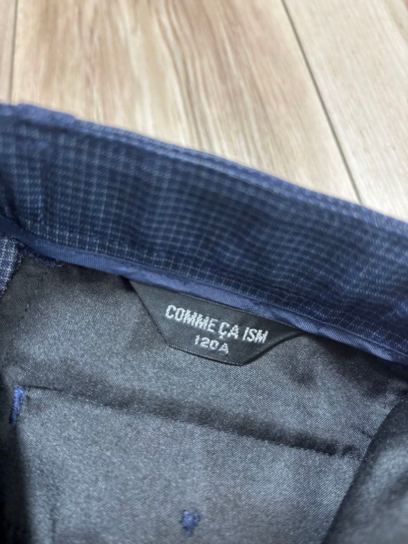 コムサイズム　入学式　スーツ　男の子フォーマルスーツ 120 紺