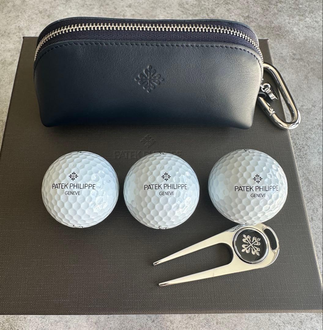 パテックフィリップ　ゴルフボール　ポーチ　ティー　タオル　ノベルティ　新品未使用