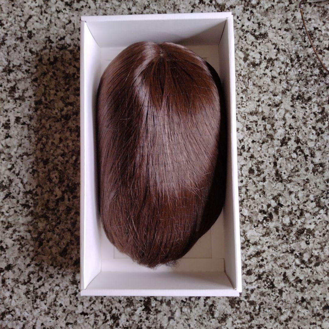 リネアストリア　 天使のビターショート　ストレート　チョコブラウン