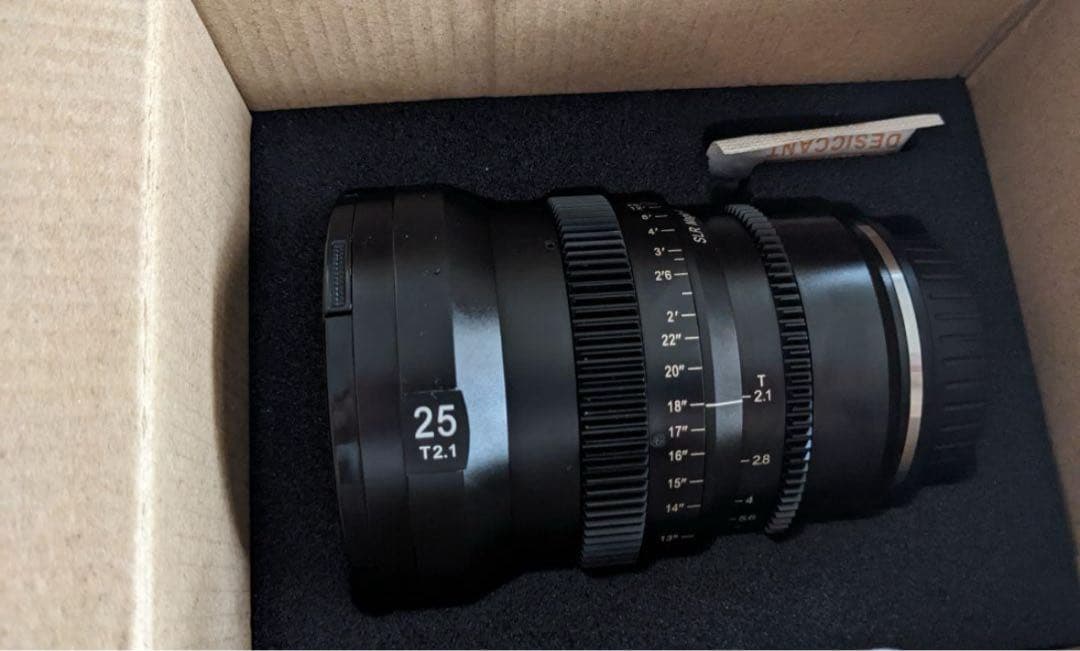 レンズ(ズーム) SLR Magic Apo-Microprime CINE 25mm T2.1