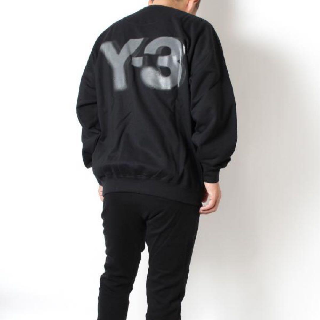 【超人気✨】Y-3 ワイスリー 背面ビッグロゴ スウェット 黒 近年モデル L