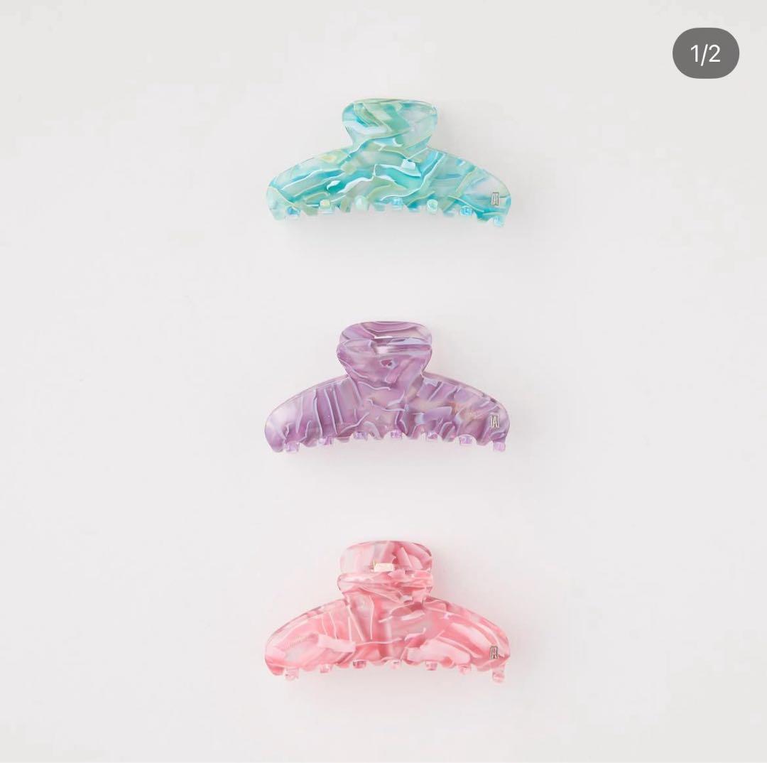 ぬ子さま専用　アレクサンドルドゥパリ クリップ（ブルー）レア品