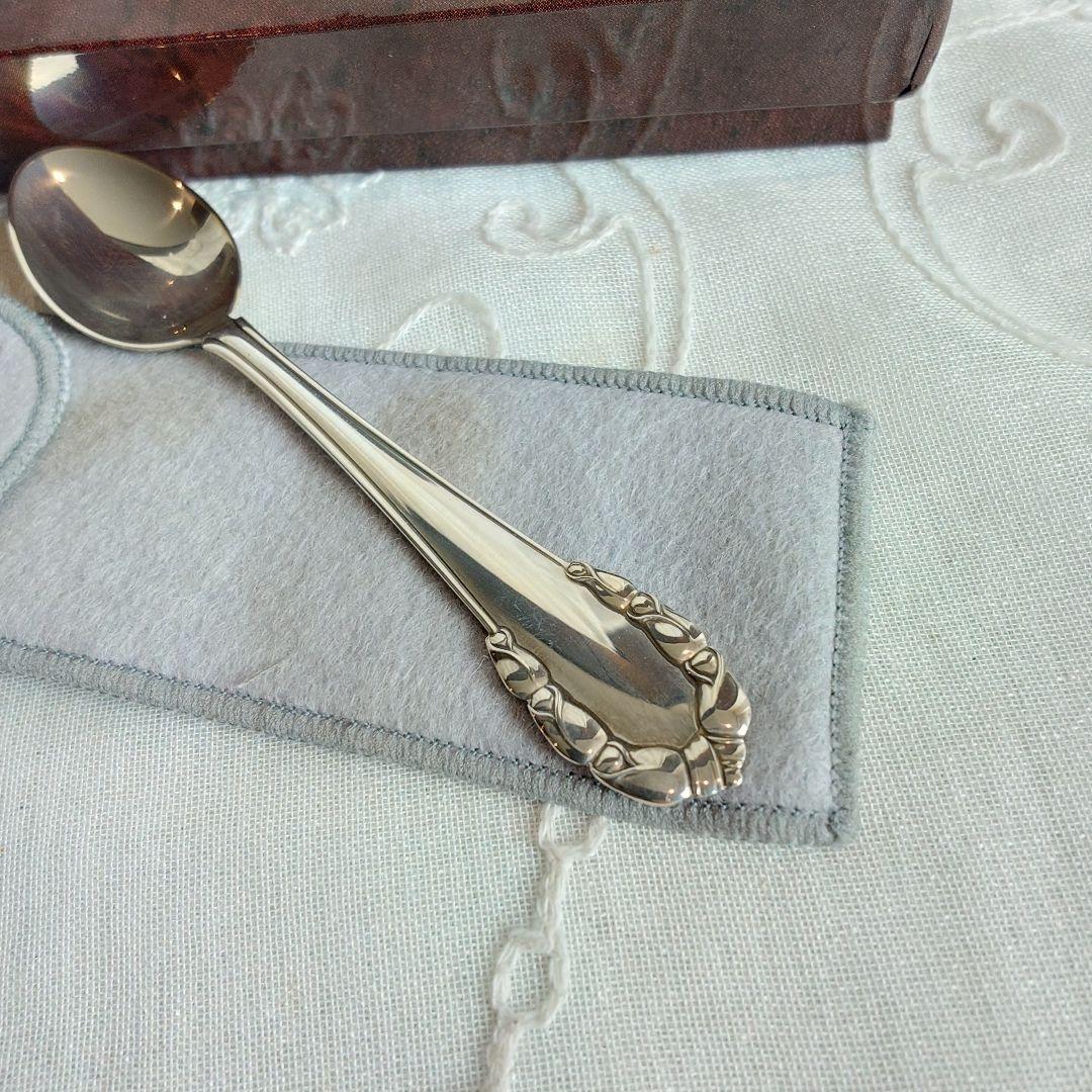 ジョージ・ジェンセン　リリー・オブ・ザ・バレー　純銀製　スプーン