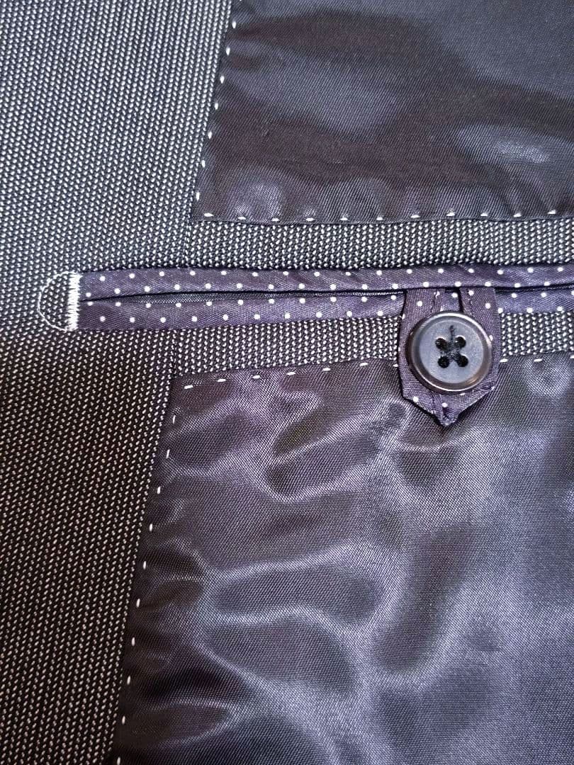 【超美品】 スーツカンパニー スリーピース スーツ グレー　175cm細身