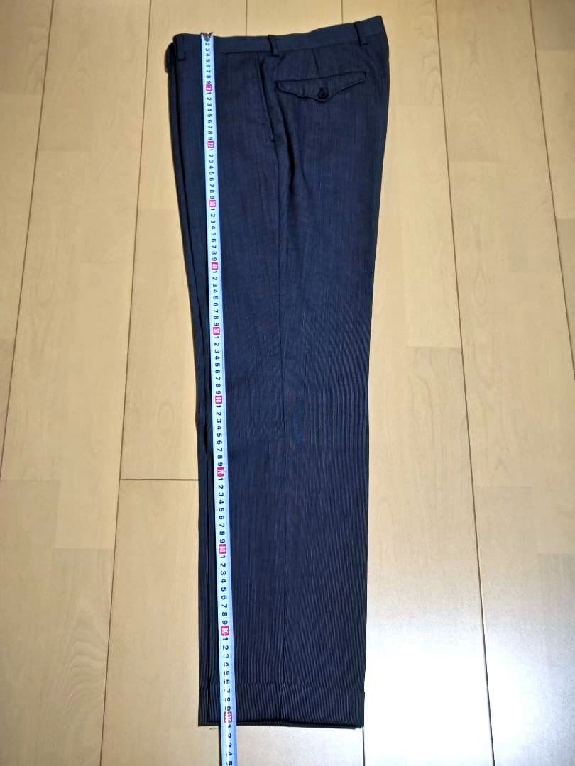 【超美品】 スーツカンパニー スリーピース スーツ グレー　175cm細身