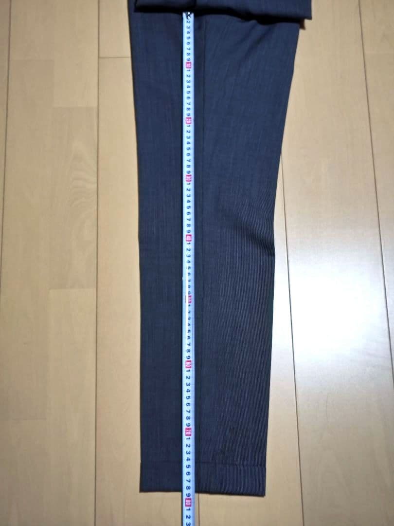 【超美品】 スーツカンパニー スリーピース スーツ グレー　175cm細身