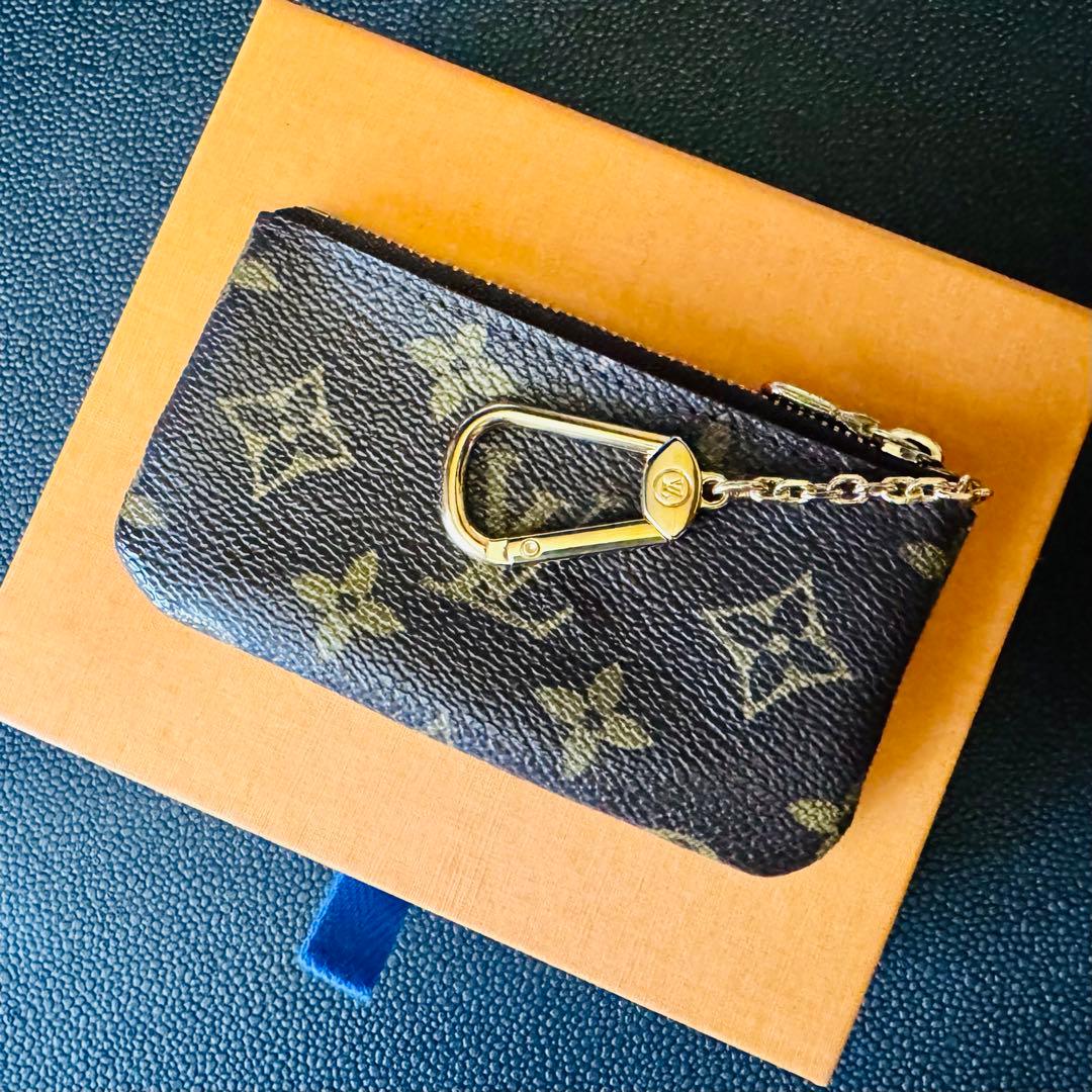 LOUIS VUITTON モノグラム ポシェットクレ &キーケース 極美