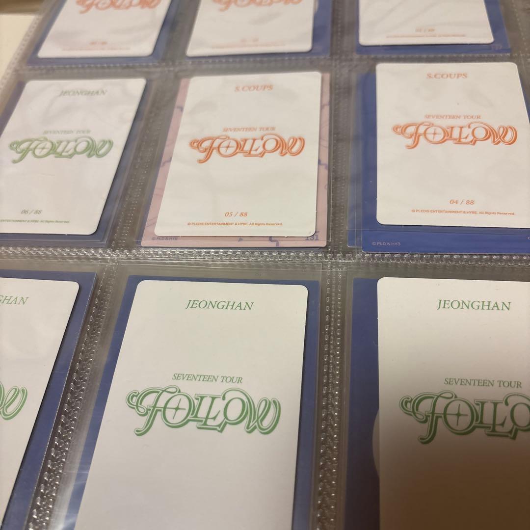 SEVENTEEN トレカ　FOLLOW コンプリート