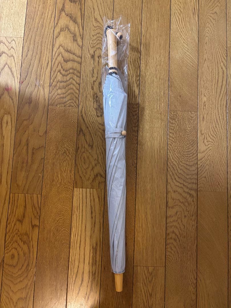 【新品未使用、タグ付き】サンバリア100 長傘S moku グレー