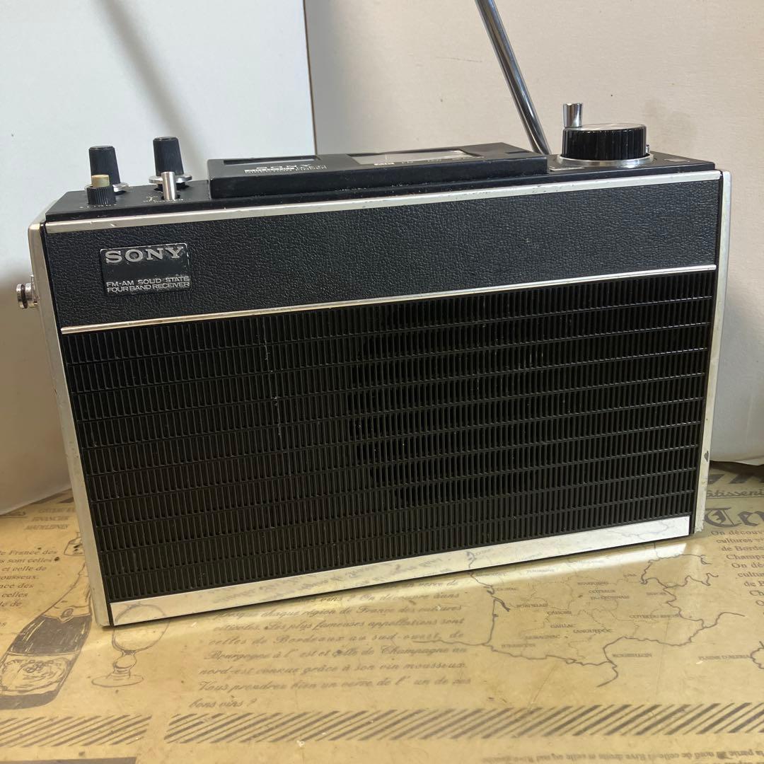 専用品トップのチューニングスケール部のクラックが残念。ソニーTFM-8484