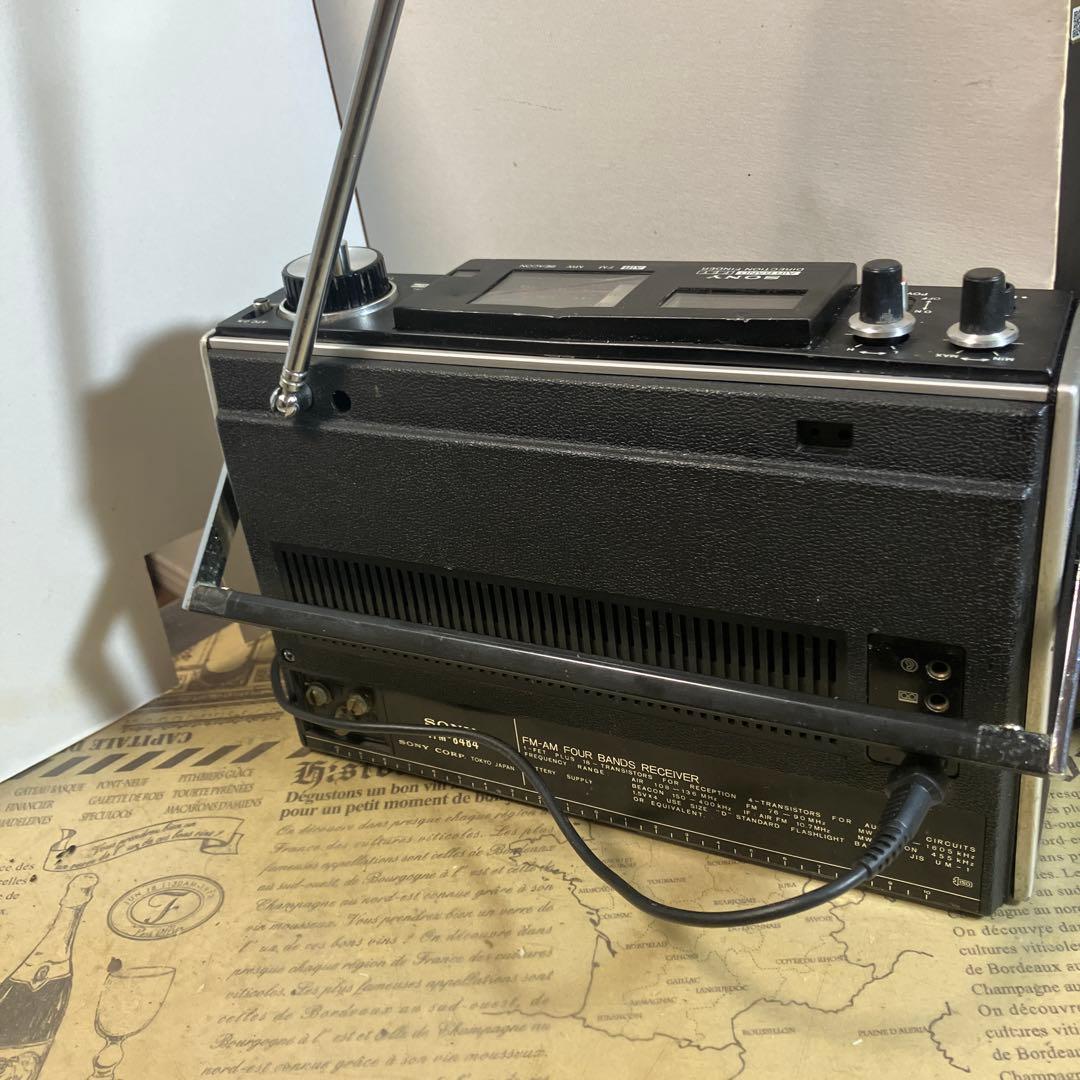 専用品トップのチューニングスケール部のクラックが残念。ソニーTFM-8484