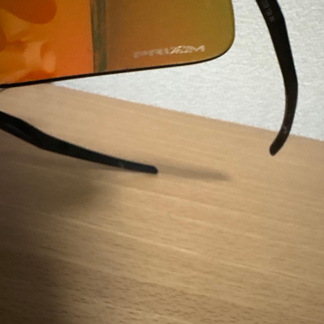 スポーツスタイル サングラス オレンジ/イエロー TO