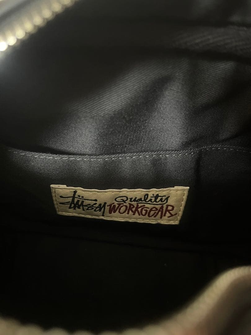 STUSSY レザーバッグ